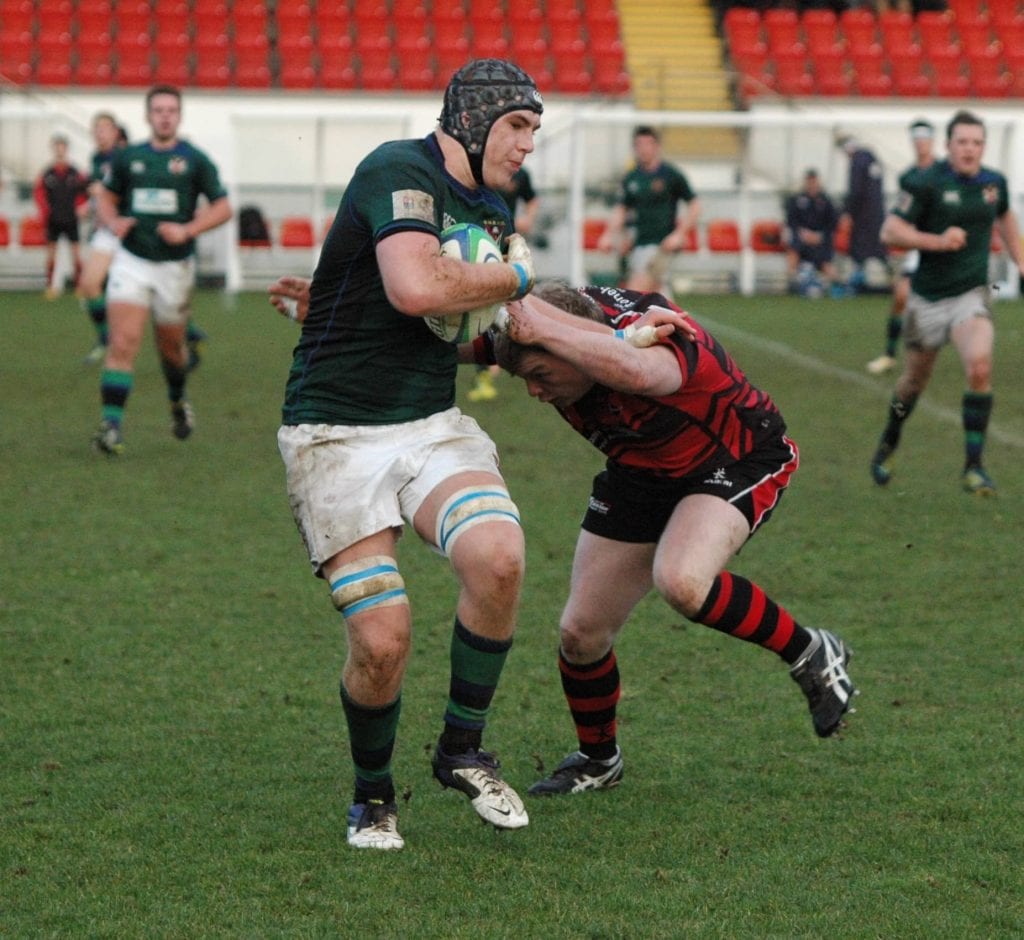 Armagh's Daryl Morton played the last quarter in the No. 8 spot