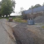 Fuel waste dumped in Upper Darkley, county Armagh