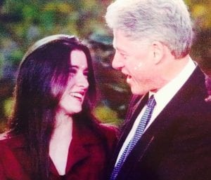 Sharon Haughey and Former US President Bill Clinton