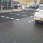 Parking at Spires retail park, Armagh