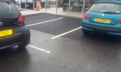 Parking at Spires retail park, Armagh