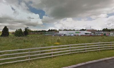 Derelict land adjacent to the Asda store in Portadown