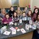 Back row: Imelda Fearon, Senior Social Work Practitioner; Aveen Rafferty, Social Work Student; Naomi Connelly and Shannon Henderson. Front row: Lauren Cartmill; Sara Park; Shannon Miller; Zoey Flynn; Aideen Boyle and Sarah Girvan, Social Work Students.