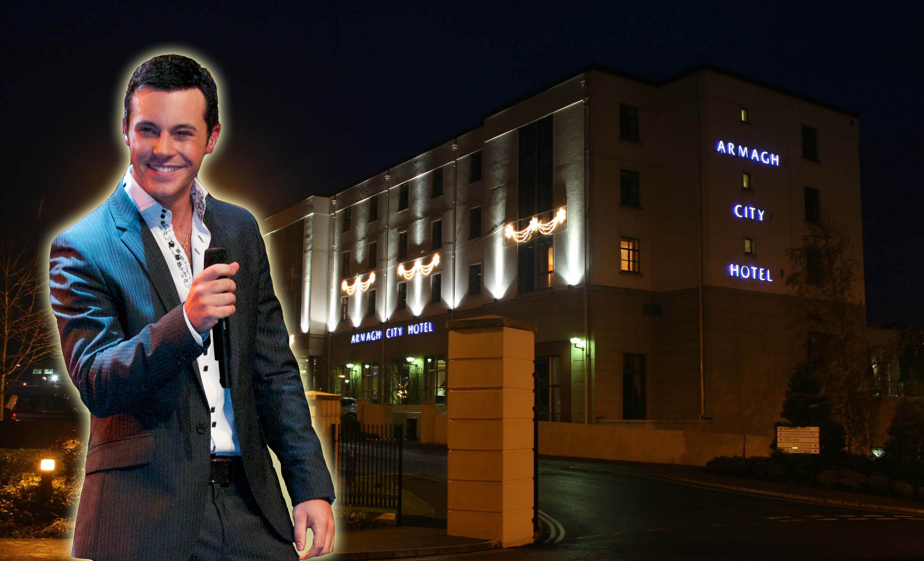 Nathan Carter is due to play in the Armagh City Hotel on March 26