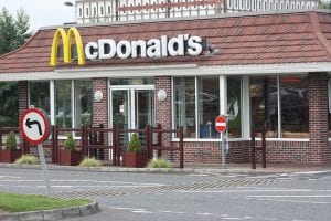McDonald's restaurant at Rushmere Shopping Centre, Craigavon