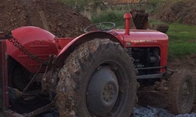 Red Massey Ferguson tractor stolen in Armagh