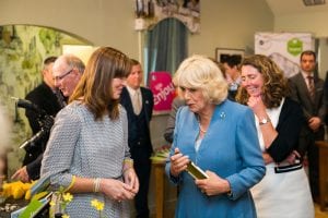 Charles and Camilla visit Yellow Door in Portadown