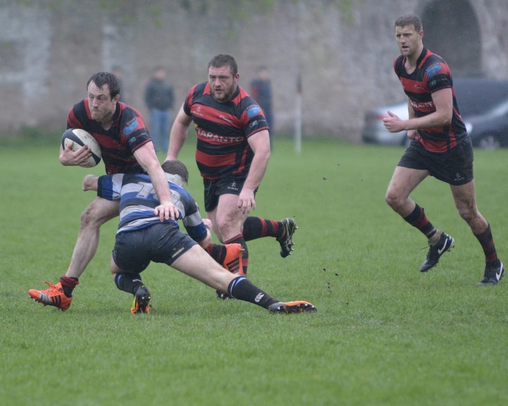 City of Armagh team captain Ali Birch led from the front