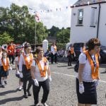 Twelfth celebrations in Richhill, county Armagh