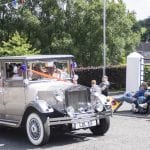 Twelfth celebrations in Richhill, county Armagh