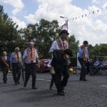 Twelfth celebrations in Richhill, county Armagh