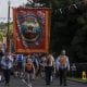 Twelfth celebrations in Richhill, county Armagh