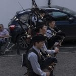 Twelfth celebrations in Richhill, county Armagh