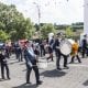 Twelfth celebrations in Richhill, county Armagh