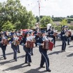 Twelfth celebrations in Richhill, county Armagh