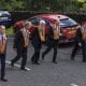 Twelfth celebrations in Richhill, county Armagh