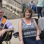 Twelfth celebrations in Richhill, county Armagh