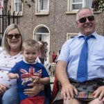 Twelfth celebrations in Richhill, county Armagh