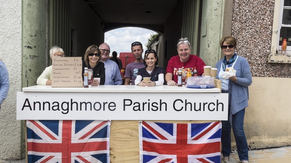 Twelfth celebrations in Richhill, county Armagh