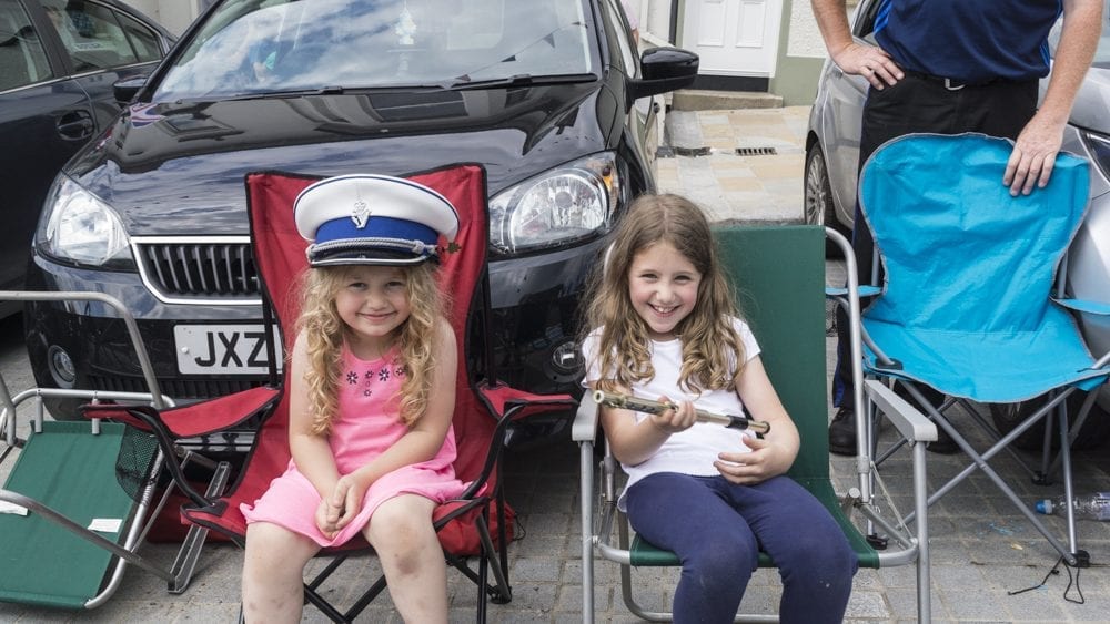 Twelfth celebrations in Richhill, county Armagh