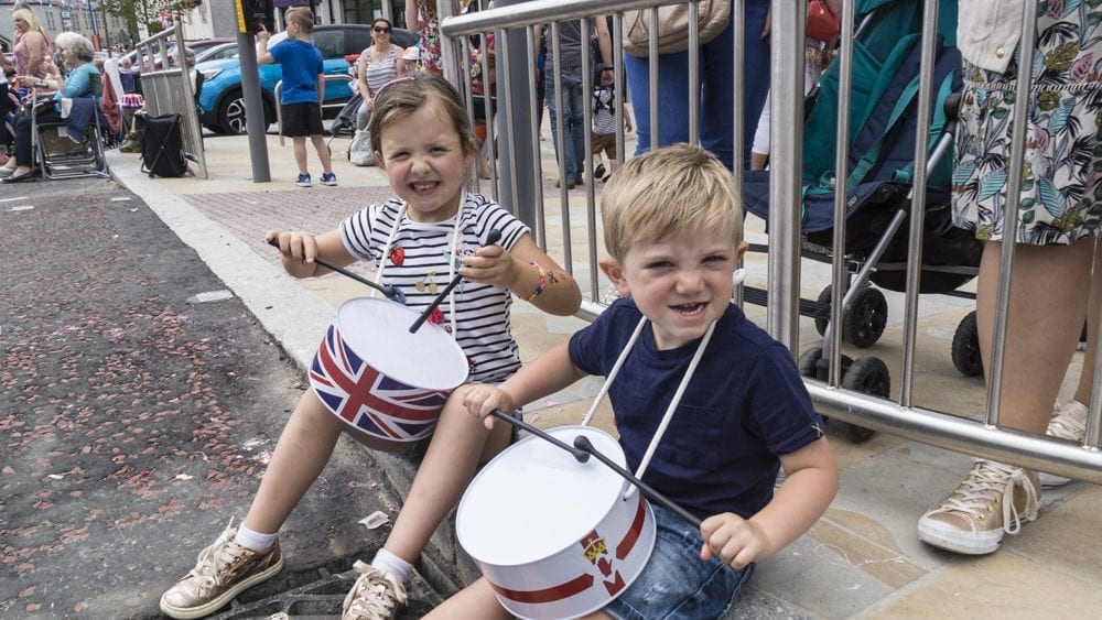 Twelfth celebrations in Richhill, county Armagh