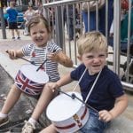 Twelfth celebrations in Richhill, county Armagh