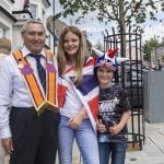 Twelfth celebrations in Richhill, county Armagh