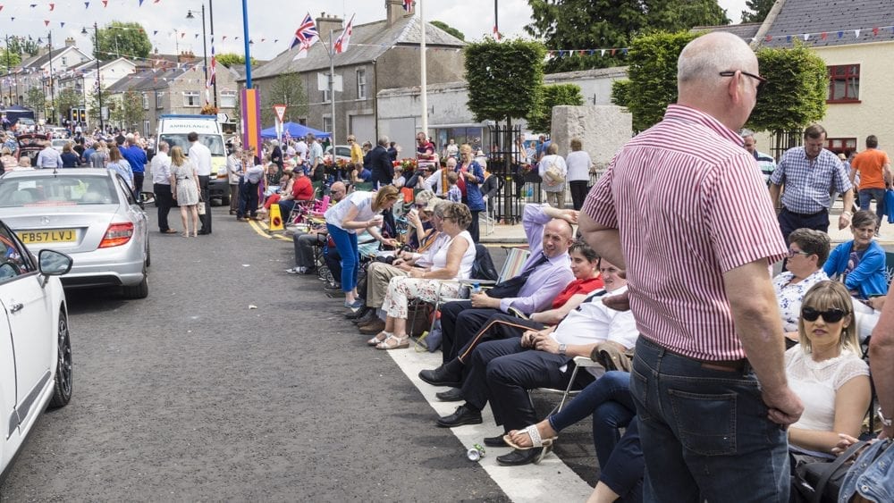 Twelfth celebrations in Richhill, county Armagh