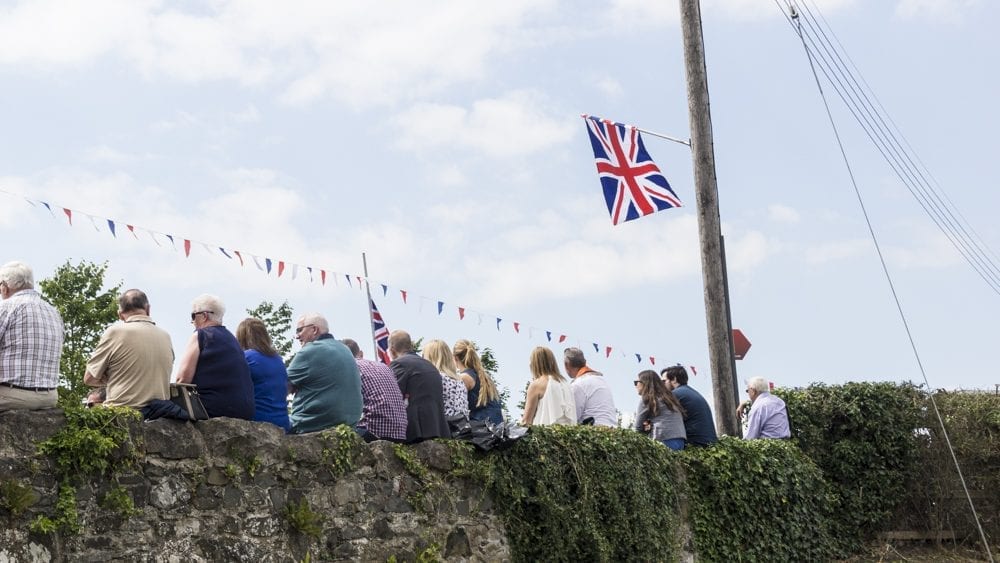 Twelfth celebrations in Richhill, county Armagh