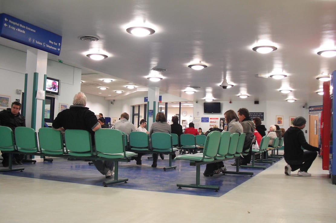 Hospital waiting room