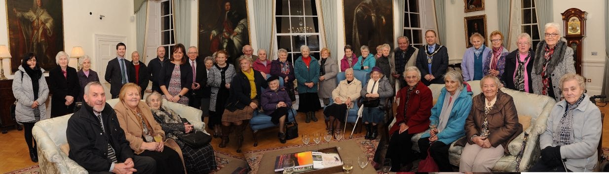 Lord Mayor of Armagh, Banbridge and Craigavon Gareth Wilson welcomes Bright Hour Group to a reception at The Palace Armagh Co.Armagh