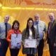 L-R: Chris Hobson (Deputy Head of School), Massaret Ali (SRC Lecturer), Cara McAleenan (SRC Student), Michael O’Neill (Head of School), Brian Doran (SRC Chief Executive)