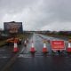 Road closed, Markethill