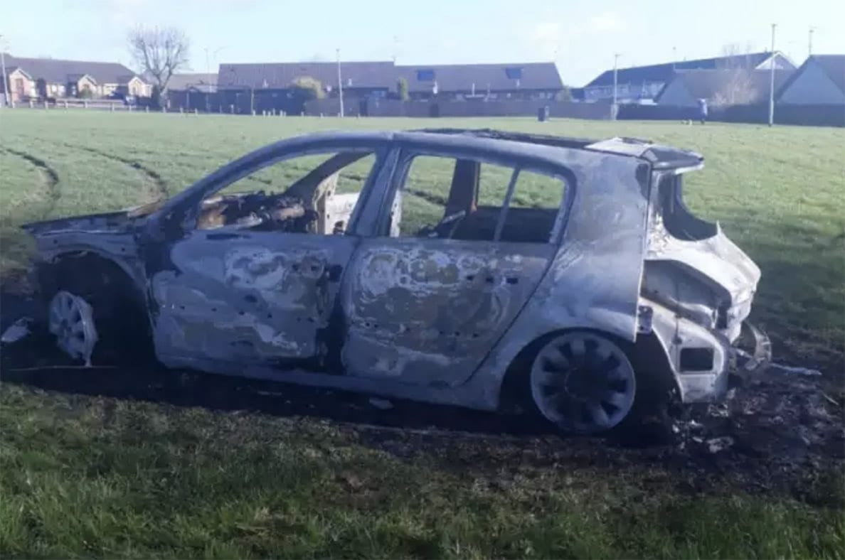 Arson attack Lurgan