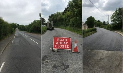 Roadworks Derrymacash