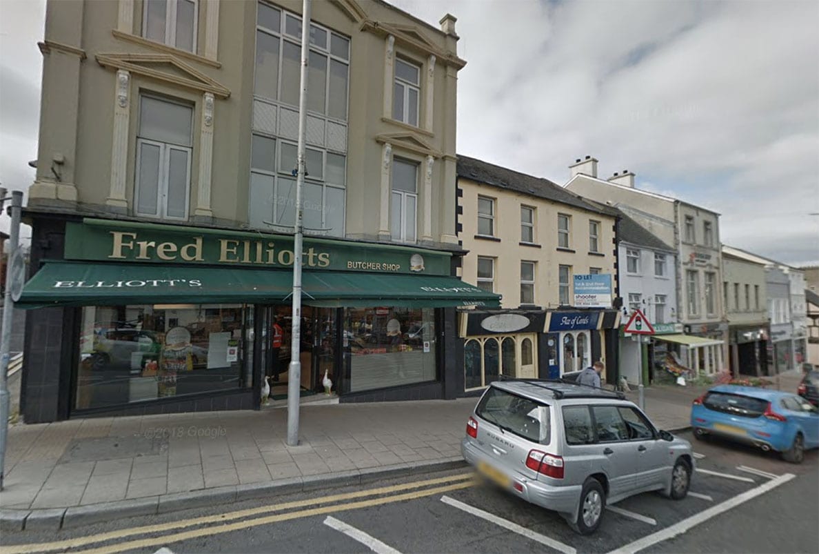 Fred Elliott butchers Banbridge