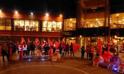 Protest Craigavon Civic Centre