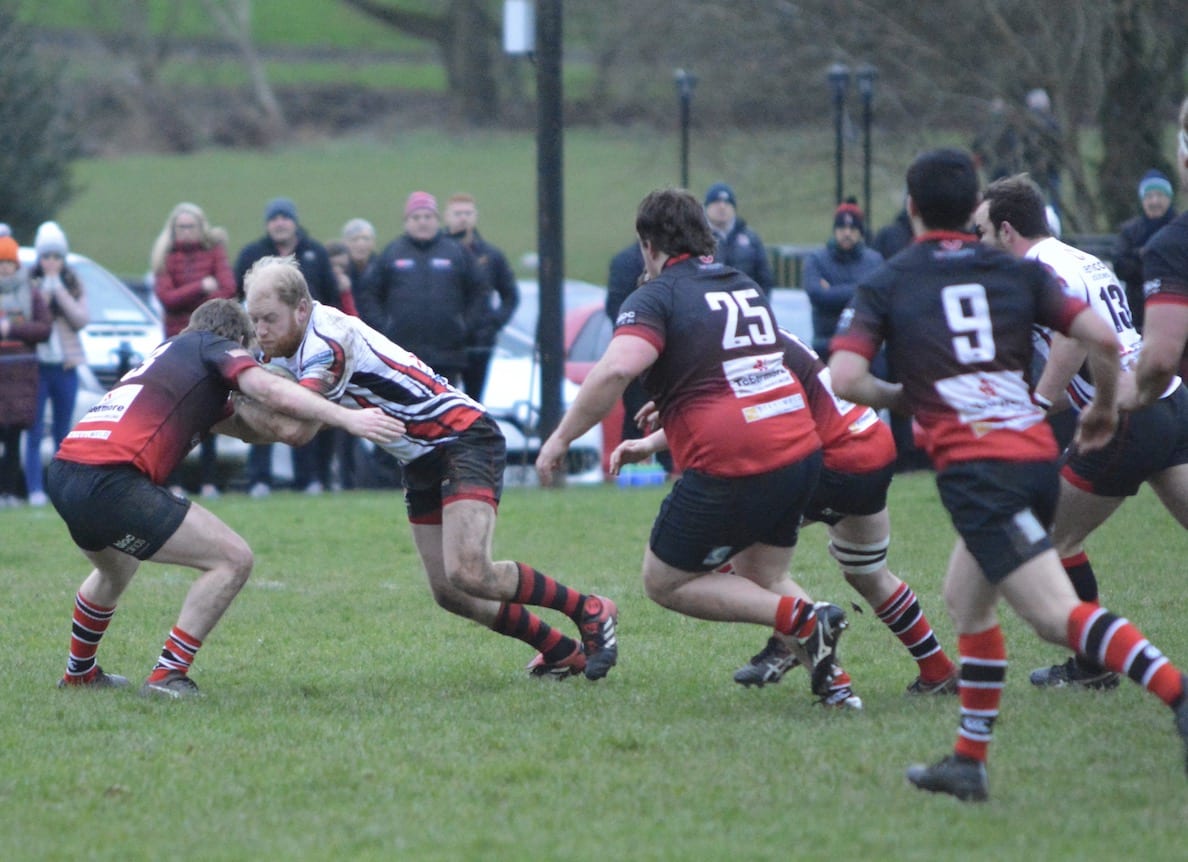 Neil Faloon scores City of Armagh try