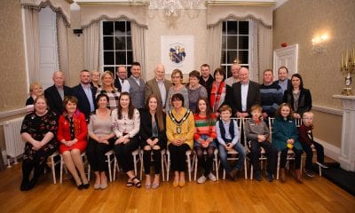 Lord Mayor of Armagh, Banbridge and Craigavon Julie Flaherty welcomes Children's Cancer Fund to a reception at The Palace Armagh Co.Armagh