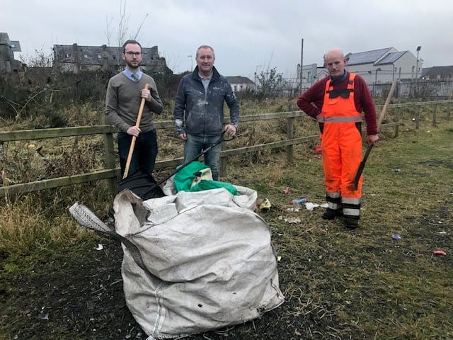 Ciaran Toman and Declan McAlinden Lurgan