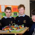 From left: Evan, Caolain, Jack and Darragh Scoil Mhuire Clontibert The Lego Mindstorm project brings children and teachers from primary schools together for Lego Mindstorm Workshops and subsequently for Space Challenge Competitions and Exhibitions of Project work and Project Sharing ideas. Peace by PIECE Lego Mindstorm funded by Peace IV co-ordinated by CMETB Tommy Makem Centre Keady Co.Armagh 9 3 2019 CREDIT: LiamMcArdle.com