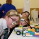 Drumillery Primary School Students make some last minute adjustments. The Lego Mindstorm project brings children and teachers from primary schools together for Lego Mindstorm Workshops and subsequently for Space Challenge Competitions and Exhibitions of Project work and Project Sharing ideas. Peace by PIECE Lego Mindstorm funded by Peace IV co-ordinated by CMETB Tommy Makem Centre Keady Co.Armagh 9 3 2019 CREDIT: LiamMcArdle.com