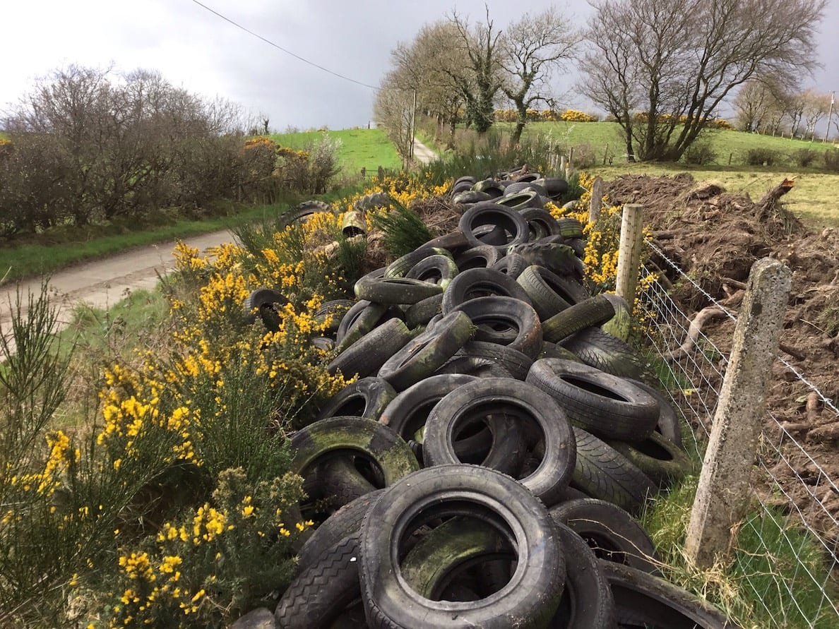 Clea tyre dumping