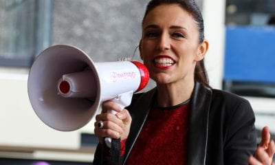 Jacinda Ardern at the University of Auckland