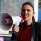 Jacinda Ardern at the University of Auckland