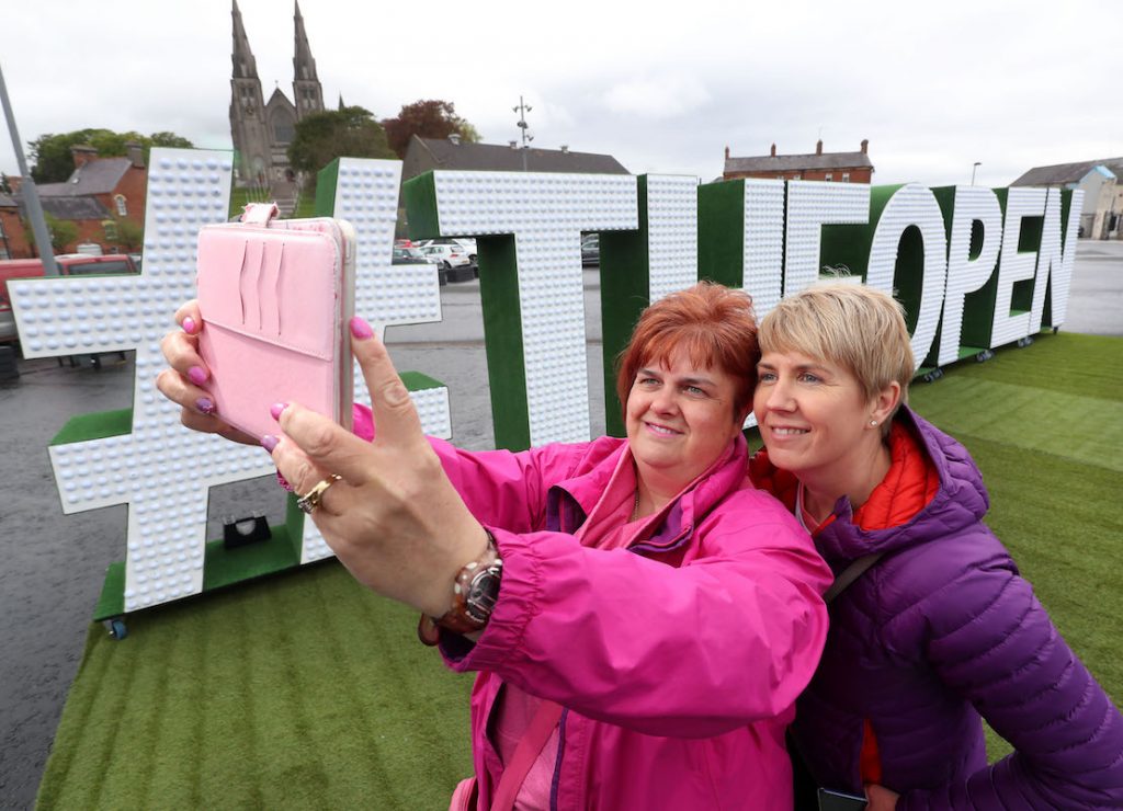 ‘The Epic Journey to The 148th Open’ The Epic Journey to The 148th Open Swings into Armagh – Local Armagh schools, golf clubs, tourism industry representatives and sports stars joined together at The Shambles Yard to celebrate Tourism NI’s community engagement campaign ‘The Epic Journey to The 148th Open’. The community event is visiting every county in NI to mark the excitement and civic pride surrounding The Open Championship’s return to Royal Portrush this July. 