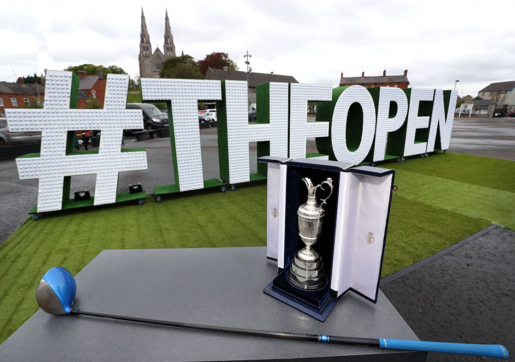 ‘The Epic Journey to The 148th Open’ The Epic Journey to The 148th Open Swings into Armagh – Local Armagh schools, golf clubs, tourism industry representatives and sports stars joined together at The Shambles Yard to celebrate Tourism NI’s community engagement campaign ‘The Epic Journey to The 148th Open’. The community event is visiting every county in NI to mark the excitement and civic pride surrounding The Open Championship’s return to Royal Portrush this July. 