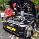 Dave Pearce from Poradown with his 2012 Audi A5, 3litre TDI, which is called 'The Dark Knight". A very well prepared and presented car with very special engine bay paintwork.