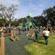 Official opening of Tannaghmore Gardens play park in Craigavon