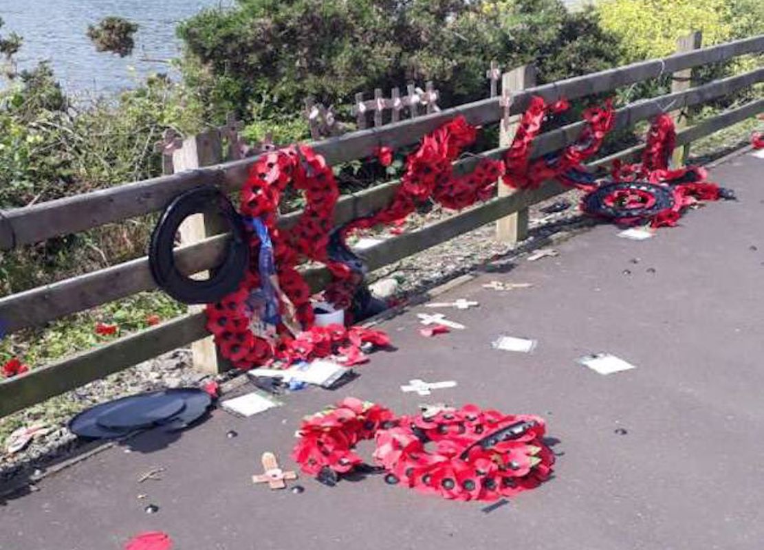 Narrow Water memorial in Warrenpoint